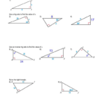 Geometry A Trig Ratios Worksheet Name Find The Sine Cosine And