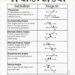 Geometry Parallel Lines And Transversals Worksheet Answers