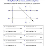 Geometry Worksheets Geometry Worksheets Parallel And Perpendicular