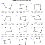 Geometry Worksheets Quadrilaterals And Polygons Worksheets Geometry