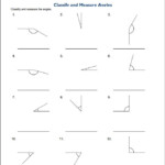 Grade 4 Angle Measurements Printable Grade 4 Angle Measurements