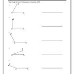 How To Use A Protractor Worksheet Worksheet List