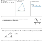 Interior Angles Of A Triangle Worksheet Doc Weihnachtsdeko Selber Machen