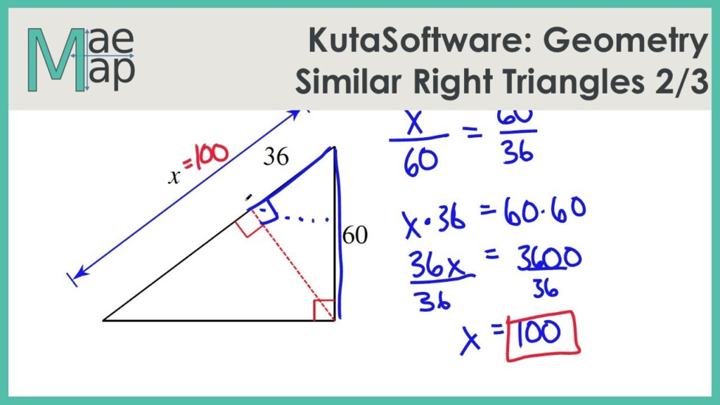 Kuta Software Similar Right Triangles Answer Key Most Freeware