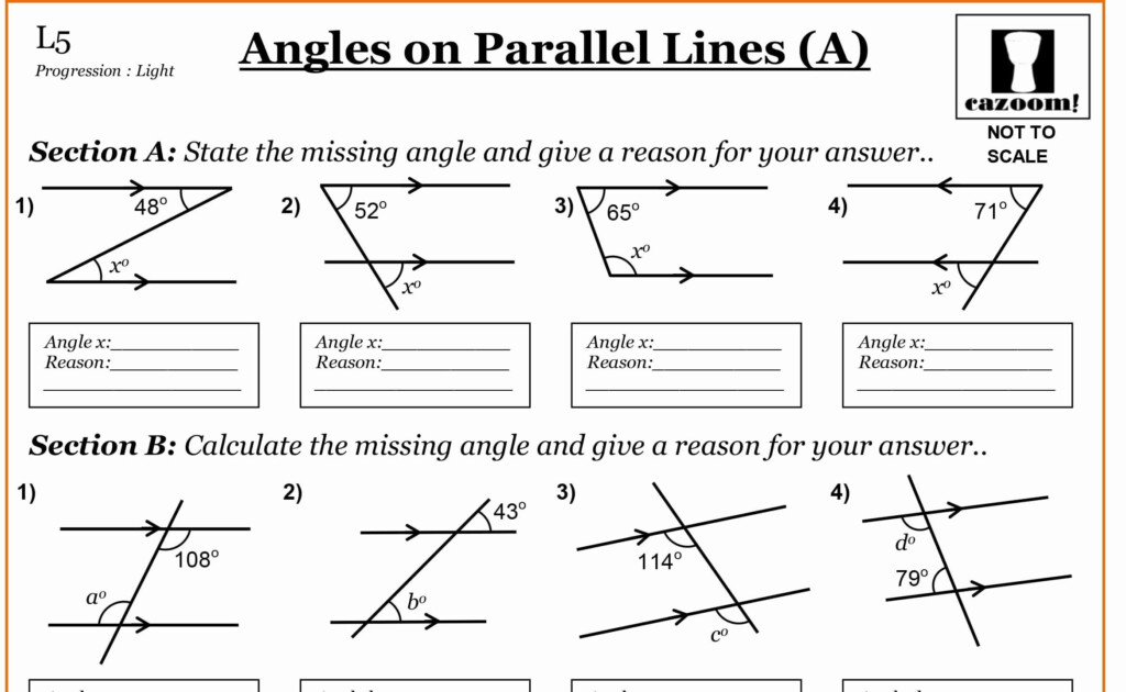 Lines And Angles Worksheet Lovely Year 7 Maths Worksheets Angles 