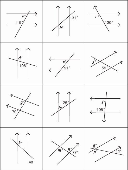 Lines And Angles Worksheet Unique Angles On A Straight Line By Rachdf 