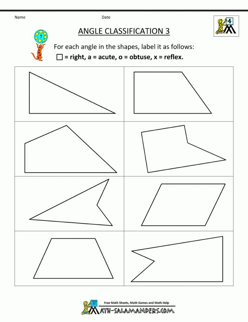 Lines Worksheet For Grade 4 Awesome Worksheet