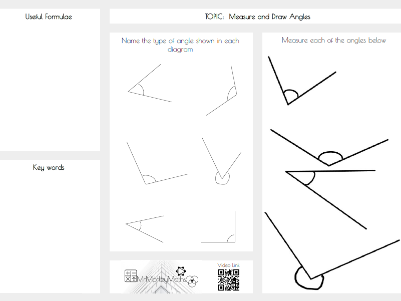 Measure And Draw Angles Teaching Resources