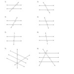 Measuring Angles Worksheet Pdf 3 Parallel Lines And Transversals Pdf In