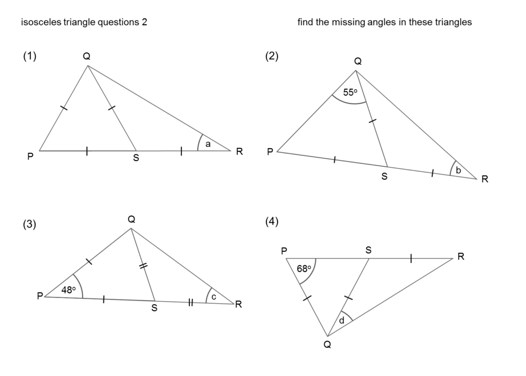 MEDIAN Don Steward Mathematics Teaching Isosceles Triangle Angles