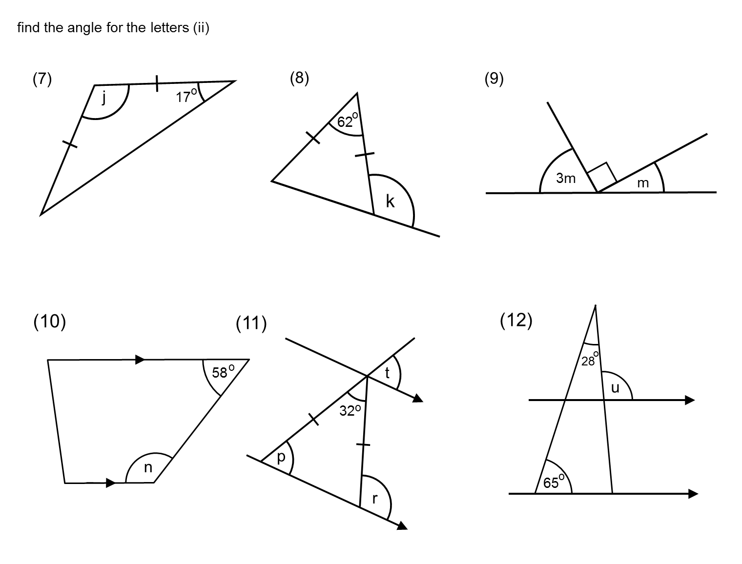 finding-missing-angles-in-parallel-lines-worksheet-ks3-maths