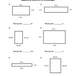 Missing Side Lengths Worksheet