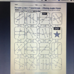 PLEASE HELP Parallel Lines Transversals Missing Angle Maze I ll
