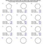 Polygon Angles Answers Hoeden Homeschool Support