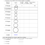 Polygon Worksheets Sum Of Interior Angles Of Polygons Worksheet