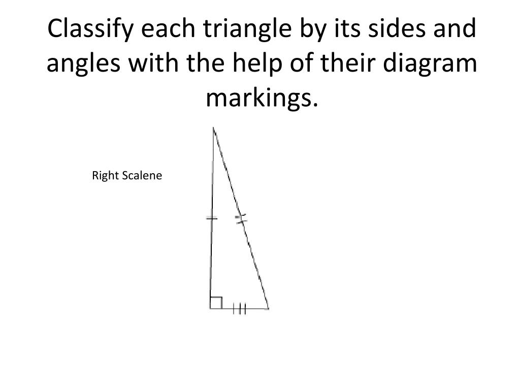 PPT Classifying Triangles Quick Practice PowerPoint Presentation 