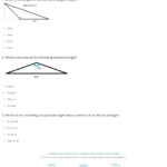 Quiz Worksheet Obtuse Triangles Study