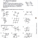 Recent Parallel Lines And Transversals Worksheet Answers With Images