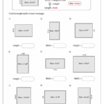 Rectangle Worksheets