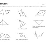 Right Triangle Trig Finding Missing Sides And Angles Worksheet Answers