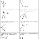 Segment And Angle Addition Postulate Notes And Worksheets Lindsay Bowden