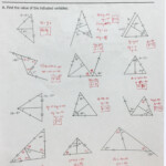 Triangle Interior Angle Worksheet Answers Db excel