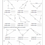 Triangles Worksheet Triangles Worksheets Worksheet With Images