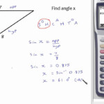 Trigonometry Finding Angles In Right angled Triangles YouTube