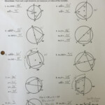 Unit 10 Circles Homework 5 Inscribed Angles Answer Key Inscribed