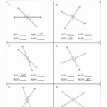 Vertical Angles Worksheet Pdf Inspirational Plementary And