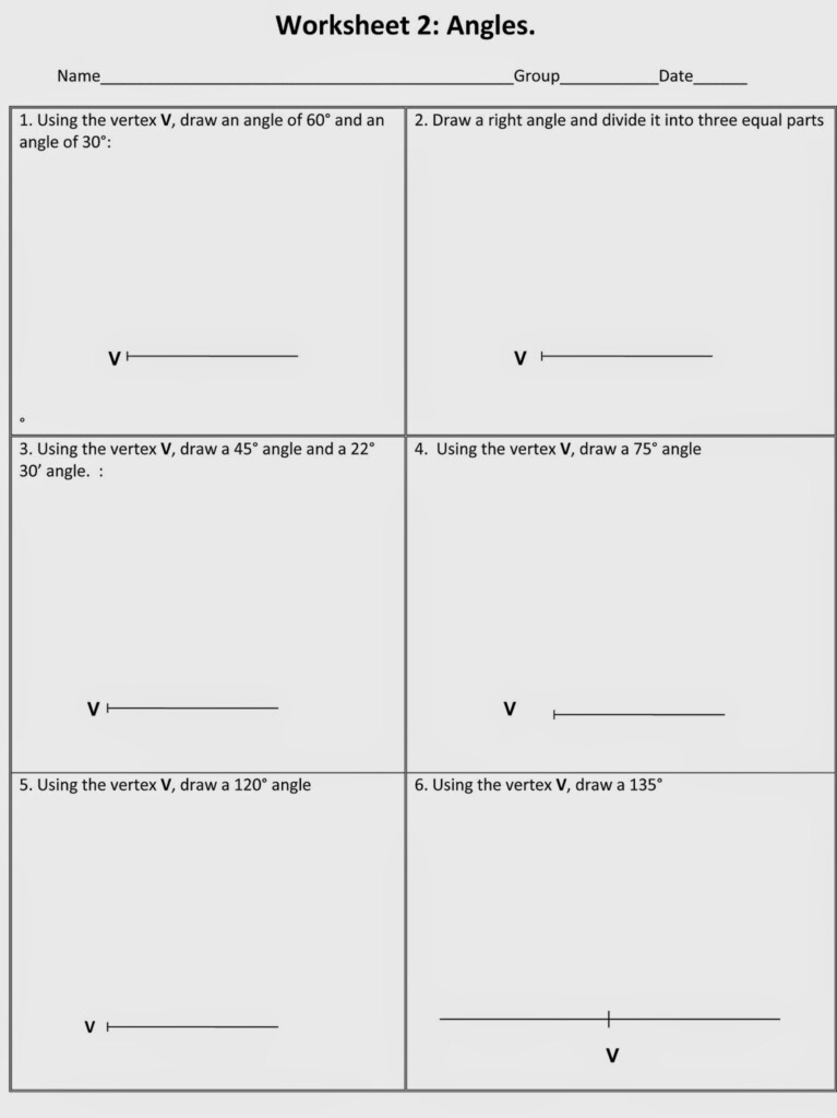 Visual Arts Blog Constructing Angles Of 60 120 30 And 90 with 