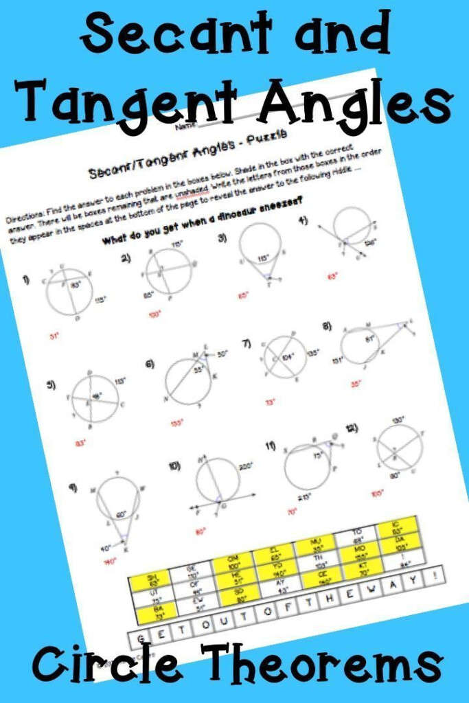 Worksheet Inscribed Angles And Arcs Day 2 Answer Key Schematic And 