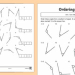 Year 4 Ordering Angles Differentiated Worksheet Australia