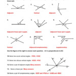 10 Adjacent Angles Worksheet 8Th Grade Relationship Worksheets