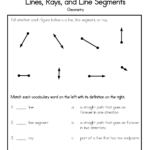 11 Best Images Of Worksheet Identifying Line Segments Rays Worksheeto