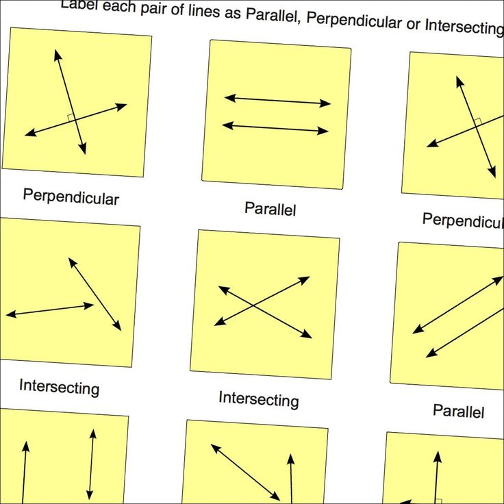 20 Parallel And Perpendicular Lines Worksheets