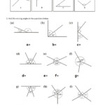 22 Angles Worksheet 7th Grade Support Worksheet