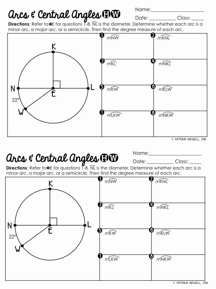 4 2 Inscribed Angles Worksheet Answers Bestweb