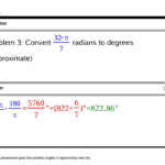 40 Degrees And Radians Conversion Practice Worksheet Answers