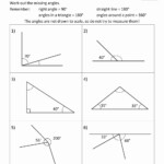 50 Find The Missing Angle Worksheet Chessmuseum Template Library