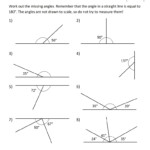 5th Grade Geometry Angles On A Straight Line Student Teaching