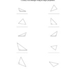 8 Triangle Classification Worksheet Worksheeto