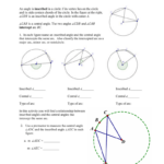 Activity 5 6 1 Inscribed Angles And Intercepted Arcs