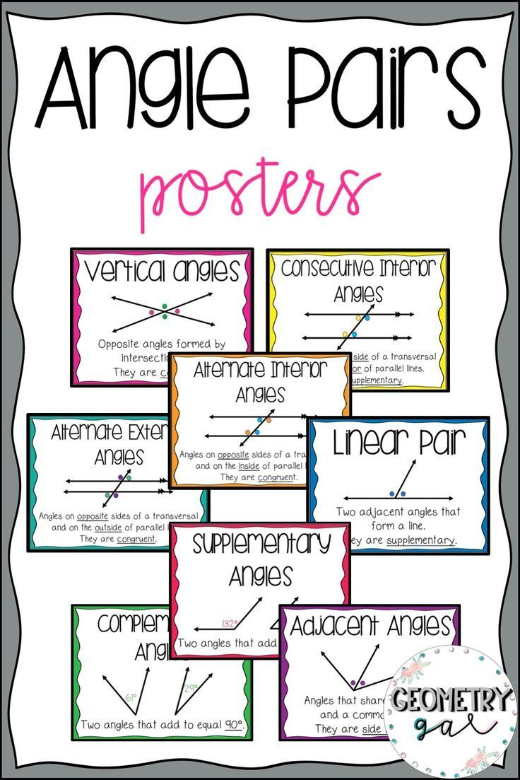 Vertical Angle And Linear Pair Worksheets - Angleworksheets.com