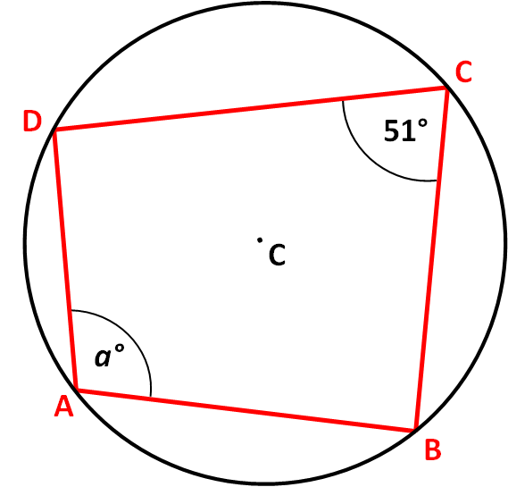 Angles In Cyclic Quadrilaterals Worksheet EdPlace