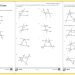 Angles In Parallel Lines Co interior Angles Worksheet