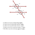 Angles In Parallel Lines Worksheet pdf Mathematicalworksheets