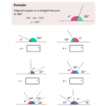 Angles On A Straight Line Printable Worksheet In 2022 Geometry