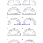 Angles With Protractor Worksheet