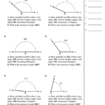 Angles Worksheets Adding A Ray And Calculating Angle Worksheet Free